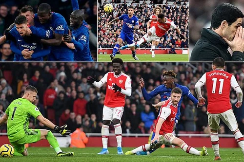 [ẢNH] Trong 4 phút, Chelsea đã gieo bi kịch cho Arsenal như thế nào?
