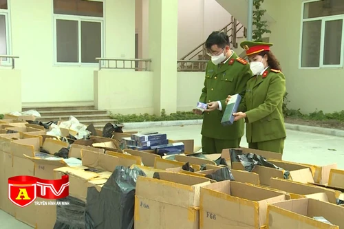 Phát hiện vụ buôn bán, vận chuyển 30.000 bao thuốc lá điếu nhập lậu