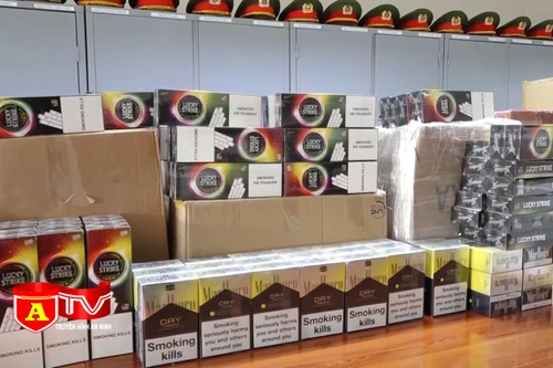 Kiên quyết đấu tranh với hoạt động buôn bán thuốc lá lậu dịp Tết