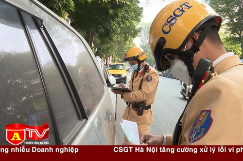 Tăng cường xử lý xe ô tô vi phạm lỗi dừng đỗ sai quy định