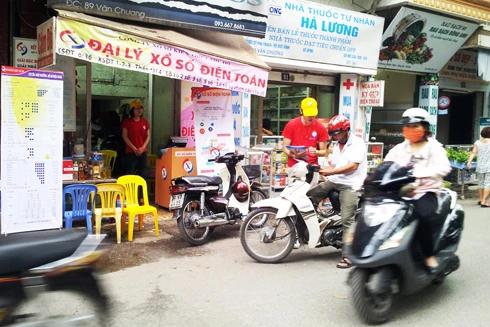 Vòng quay của tấm vé số