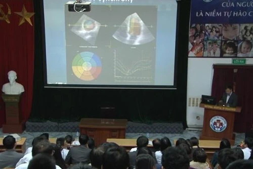 Bệnh viện Nhi Trung ương tổ chức hội thảo siêu âm tim