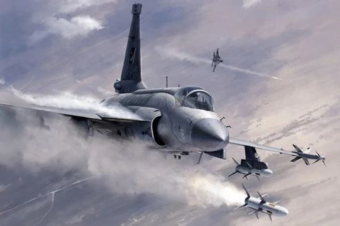 [ẢNH] Tiêm kích JF-17 Thunder Block 3 của Pakistan vượt trội cả Su-30MKI Ấn Độ