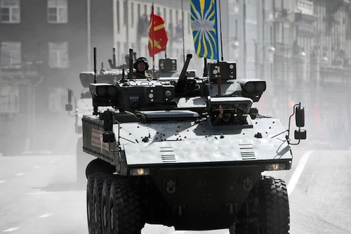 Nga hoàn thành thử nghiệm xe bọc thép chở quân Bumerang vào năm 2016