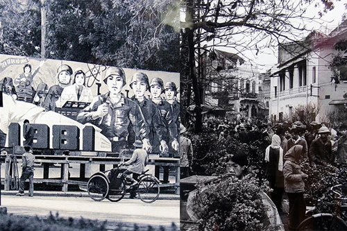 Ngày xuân chìm trong ký ức xưa với những hình ảnh một thời Hà Nội