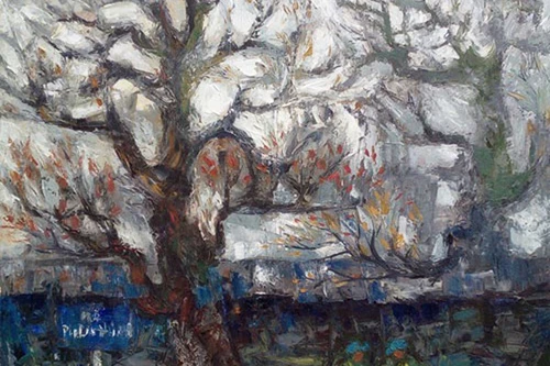 Hà Nội bình yên trong tranh