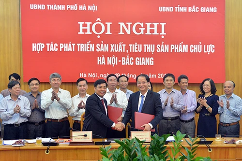 Bắc Giang cam kết cung cấp thực phẩm sạch phục vụ nhân dân Hà Nội