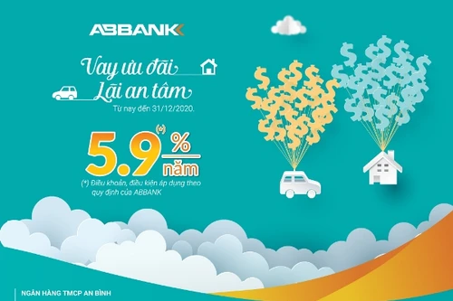 ABBANK giảm lãi vay cá nhân lần thứ tư, chỉ từ 5,9%/năm