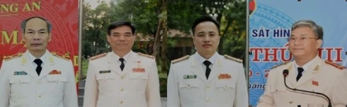 Chân dung 4 Anh hùng lực lượng vũ trang nhân dân