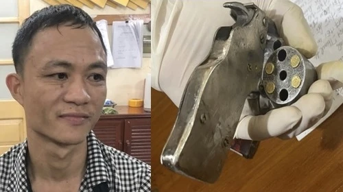 Kẻ có 2 tiền án mua súng về để học cách chế tạo