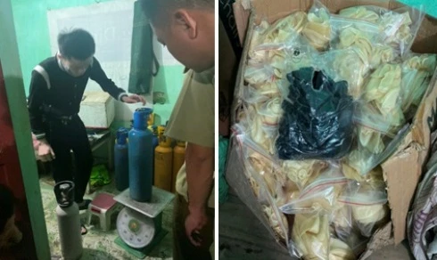 Lập facebook rao bán 'bóng cười' khắp Hà Nội