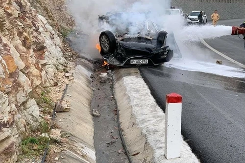 Tai nạn thương tâm trên đường vào khu danh thắng Yên Tử