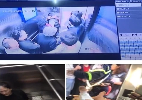 Hà Nội: Điều tra nguyên nhân vụ thang máy chung cư rơi tự do