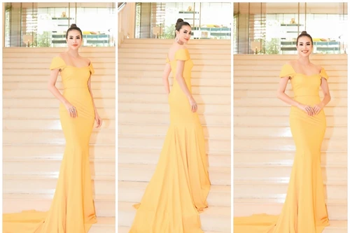 Ngắm vẻ đẹp lộng lẫy như công chúa của Hoa hậu Phạm Hương