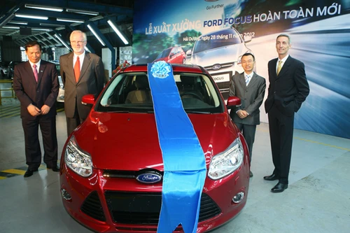 Ford Focus mới chính thức xuất xưởng