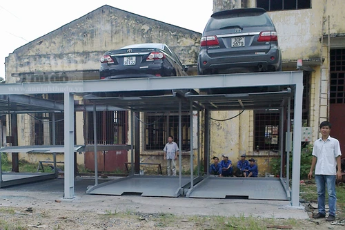 HN: Xuất hiện bãi đỗ xe tự động nội hóa 100%