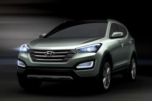 "Ảnh nóng" Hyundai Santa Fe 2013