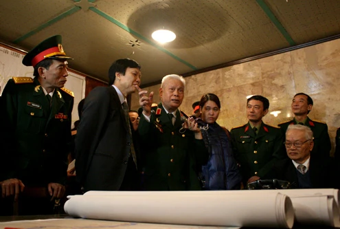 Mở hầm Chỉ huy tác chiến Bộ Tổng tham mưu sau gần 40 năm