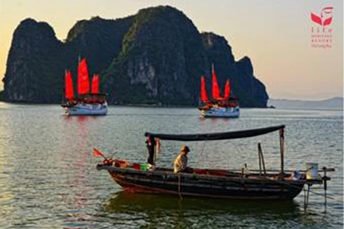 Quảng bá vẻ đẹp vịnh Hạ Long trên bưu thiếp