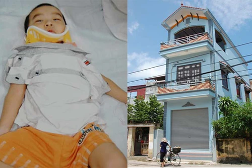 Nghi án bé 2 tuổi bị chấn thương đốt sống cổ tại trường tư thục