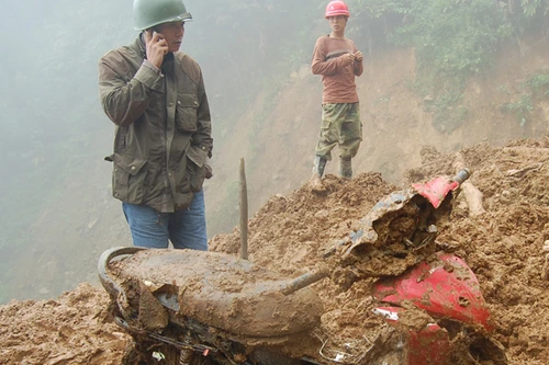 Dừng tìm kiếm 2 nạn nhân cuối cùng trong vụ lở núi