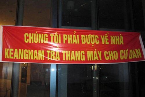 Cận Tết: Dân Keangnam vẫn “sốt xình xịch” chuyện thang máy