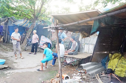 Nỗi lo hỏa hoạn tại các khu nhà tạm