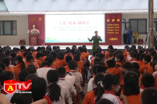 Hiệu quả từ mô hình “trường học an toàn phòng cháy, chữa cháy”