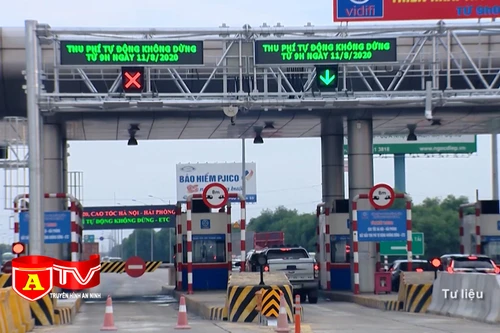 Thu phí tự động hoàn toàn các tuyến đường cao tốc từ 1/8/2022