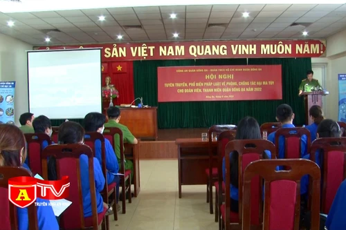 Nâng cao nhận thức về hiểm họa ma túy cho đoàn viên thanh niên