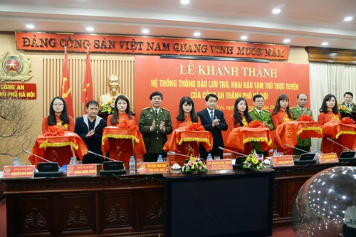 Triển khai hệ thống thông báo lưu trú, khai báo tạm trú qua mạng internet