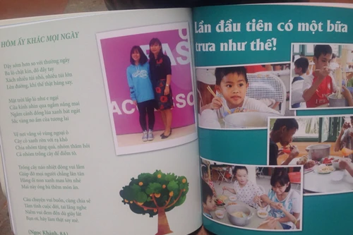 "Sống để yêu thương" cuốn sách trải nghiệm thực tế của 145 học sinh