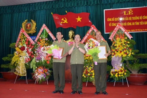 Đại tá Nguyễn Hữu Trí làm Giám đốc Công an tỉnh Tiền Giang