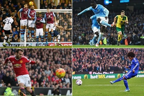 Tiết lộ cầu thủ sút phạt tốt nhất tại Premier League