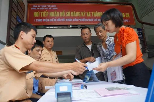 Cục CSGT giải đáp những thắc mắc về quy định đăng ký xe mới