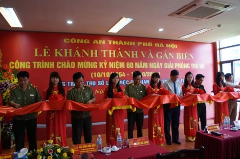 Khánh thành công trình trụ sở làm việc cơ quan Cảnh sát điều tra Công an Hà Nội