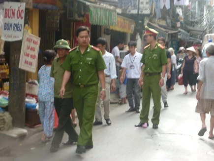 Lập lại trật tự “chợ cóc” Trại Găng