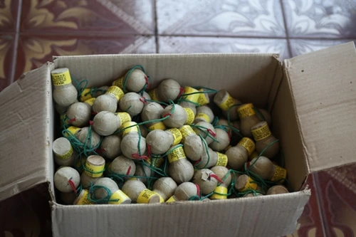 Hàng chục kg vật liệu nổ tại cửa hàng xăng dầu