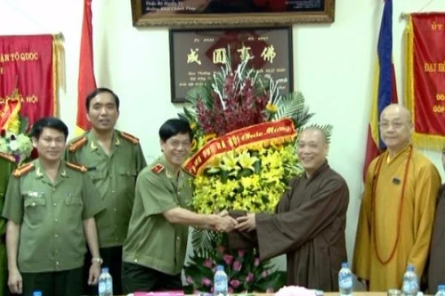 CATP Hà Nội chúc mừng Đại lễ Phật đản 2016, Phật lịch 2560