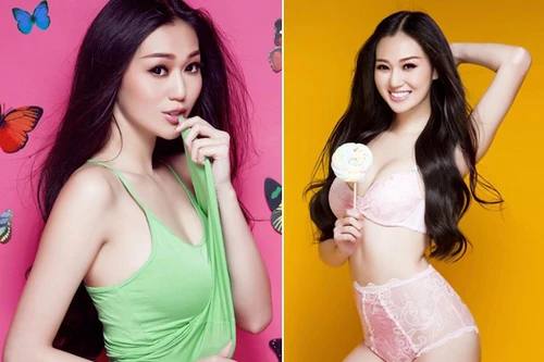 Khánh My tiếp tục tung ảnh “kiệm vải” khoe đường cong nóng bỏng