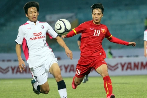 U23 Việt Nam cầm hòa Cerezo Osaka trên sân Hàng Đẫy