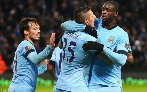 Bùng nổ trong hiệp 2, Man City “vượt ải” Sunderland