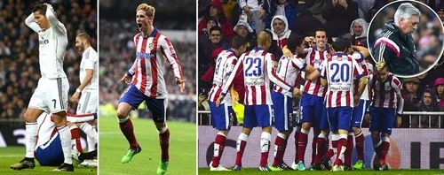 Torres lập cú đúp, Atletico vượt mặt Real tiến vào tứ kết Cúp Nhà Vua