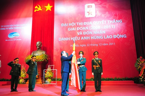 Viettel đón nhận danh hiệu Anh hùng lao động
