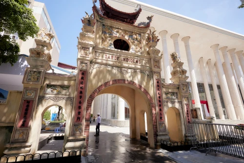 Bộ Công an và TP Hà Nội hoàn thành tu bổ, tôn tạo cổng trại Bảo An Binh: Công trình gắn với Cách mạng Tháng 8 lịch sử