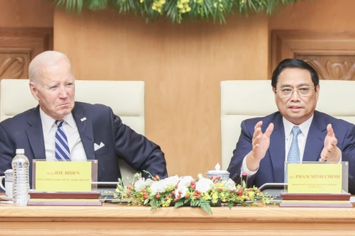 Thủ tướng Phạm Minh Chính hội kiến Tổng thống Joe Biden và dự Hội nghị Cấp cao Việt Nam - Hoa Kỳ về Đầu tư và Đổi mới sáng tạo 