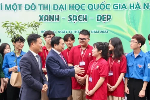 Thủ tướng: Xây dựng Đại học quốc gia Hà Nội thành khu đô thị đại học xanh, ngang tầm khu vực và thế giới