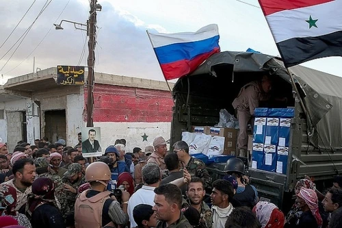 Nga sẵn sàng cung cấp nhanh chóng hàng cứu trợ nhân đạo cho Aleppo