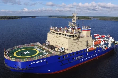 "Vladivostok" – tàu phá băng mạnh nhất thế giới của Nga