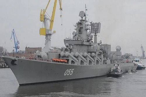 Nga tái biên chế tàu tuần dương Đô đốc Ustinov